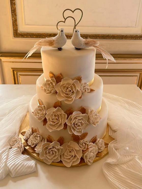 Lugners Hochzeitstorte